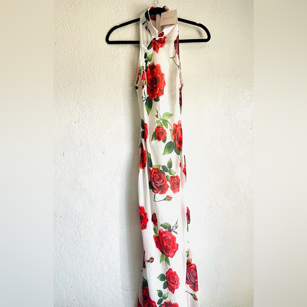 SAU LEE GLADYS ROSA SHEER DRESS - Picture 6 of 10